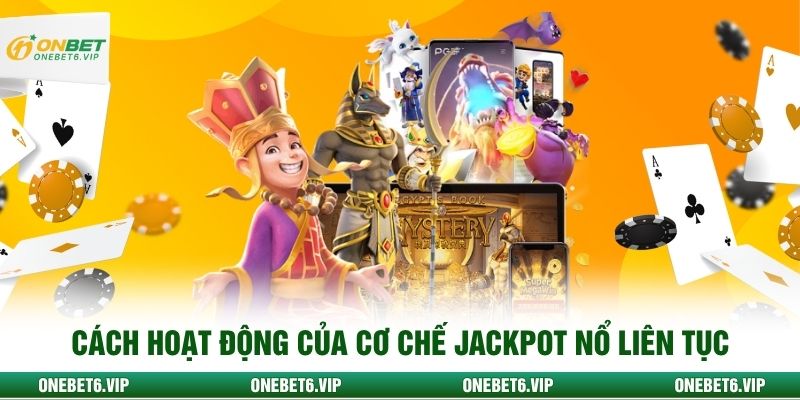 Cách hoạt động của cơ chế Jackpot nổ liên tục